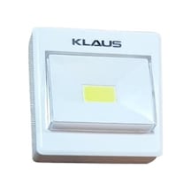 KLAUS Mıknatıslı Şarj Edilebilir LED DUVAR LAMBASI Led Gece Lamba Beyaz