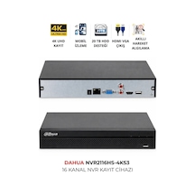 Nvr2116hs-4ks3 16 Kanal Network Kamera Kayıt Cihazı