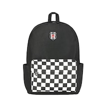 Me Sırt Çantası Beşiktaş Dama Cep Desenli 25305 Çok Renkli
