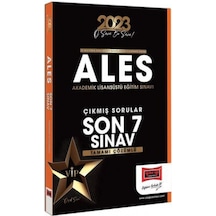 2023 ALES Tamamı Çözümlü Çıkmış Sınav Soruları Son 7 Sınav   - Yargı Yayınları