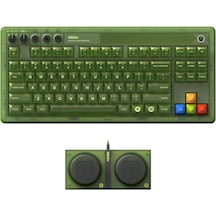 8bitdo Retro 87 Mekanik Klavye Rgb Aydınlatmalı Bluetooth/2.4g/usb-c Kablosuz Oyuncu Klavyesi Xbox Lisanslı