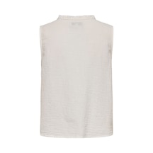 Only Onlswar S/l Frıll Top Wvn Kadın Beyaz Bluz - 15378512