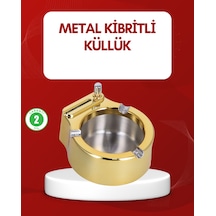 Metal Küllük Gizli Ateşleme Sistemli Şık Tasarım Çok Renkli