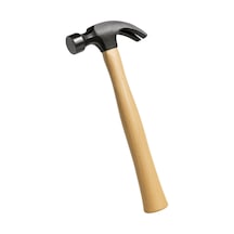 320gr Profesyonel Çatal Ağızlı Ahşap Sap Claw Çekiç 12cm Çelik Ergonomik Çivi Sökme Çakma Dayanıklı