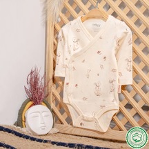 Tiffany Baby Mother Swan Organic Theme Kruvaze Bebek Body 56022