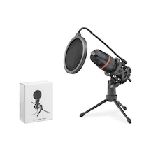 Hadron Me4usb Gaming Tripod Mikrofon Pop Filtreli Type-c 48khz 16bit Siyah