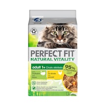 Perfect Fit Yetişkin Mini Yaş Mama Hindi Tavuk 6x50 G - 6 Adet Tarı