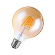 G-125 6 WATT FLAMANLI RUSTİK LED AMPUL BALON TİPİ - 2700K GÜNIŞIĞ