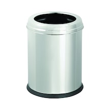 Mk Pratik Paslanamaz Kapaksız Çöp Kovası 32 Litre