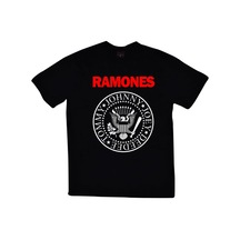 Stoned&Fame Ramones Baskılı T-shirt SIYAH