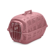 Imac Carry Sport Metal Kapılı Evcil Hayvan Taşıma Çantası Pembe 48,5x34x32cm