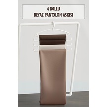 Beyaz Pantolon Askısı & Dolap Düzenleyici Askı Çok Renkli Çok Renkli