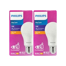 Mycare 13w Sarı Işık E27 Duylu Led Ampul, 2 Adet Diğer