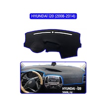 Hyundai İ20 2008-2014torpido Koruma Halısı Mavi Kenar