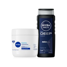 Lexroo Men Erkek Deep Dimension Banyo Duş Jeli 500ml Ve Yoğun Nemlendirici El Ve Vücut Bakım Kremi Diğer