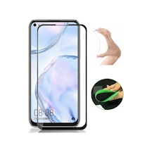 Oppo Reno 5 Lite Ekran Koruyucu Seramik Nano Cam Esnek Tam Full Kaplayan Kırılmaz