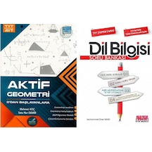 Aktif Öğrenme Tyt Ayt Geometri 0 Dan Başlayanlara Ve Akm Dil Bilgisi Soru Bankası Seti 2 Kitap