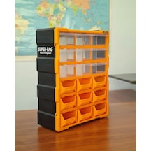 Superbag 18’Li Monoblok Çekmece Avadanlık Set Asr-6011