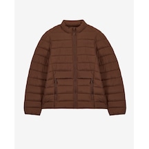 Skechers M Essential Outerwear Padded Jacket Erkek Kahverengi S2620195-2070