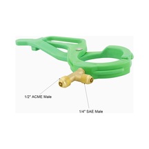 Eıtgzwas 2020 R-134a R22 R12 Soğutucu Akışkan İçin Can Tap 2'si 1 Arada Yan Şişe Açacağı 1/4 Sae Ve 1/2 Acme Dişini Bağlıyor Çok Renkli