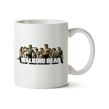 The Walking Dead Karakterler İki Tarafı Baskılı Kupa Bardak Çok Renkli