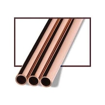 Pirincbakirdunyası Bakir Boru Boy Diş Çap 22 Mm Iç Çap 20 Mm 1 Mt