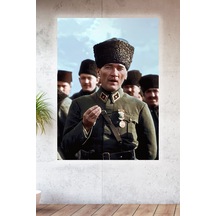 Lucena Metal Baskılı Atatürk Koleksiyonu Tablo No 75 - 15 Cm X 20 Cm