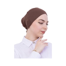 Modish Group Pratik Bone Pamuklu Tesettür İç Bone, Başörtüsü İçin Hazır Viskon Şapka, Namaz Günlük Kullanım İçin Kahverengi Modish Group Pratik Bone Pamuklu Tesettür İç Bone, Başörtüsü İçin Hazır Viskon Şapka, Namaz Günlük Kullanım İçin Kahverengi