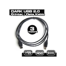 Dark 3M Usb 2.0 Printer Kablosu Usb B Tipi Dk-Cb-Usb2Prnl300