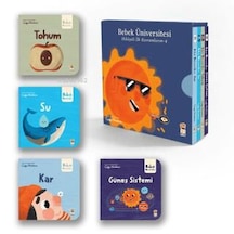 Bebek Üniversitesi Hikâyeli İlk Kavramlarım 4'lü Set - Sincap Kitap