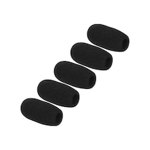 Fortunelane Küçük Mikrofon Köpük Koruması Siyah C Tipi 48mm - 5 Adet