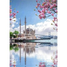5d Elmas Boncuk Taş Işleme Mozaik Goblen Kit 50x40cm Gc89234 Diamond Painting