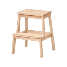 İkea Bekvam Basamaklı Mutfak Tabure Merdiven - Kayın Rengi