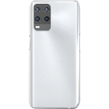 Newface Oppo A54 4g Kılıf Lüx Şeffaf Silikon Şeffaf