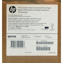 Q8918A Hp Parlak Fotoğraf Kağıdı 1067Mmx30.5M