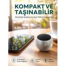 Hepsi Kablosuz Mini Hoparlör Şarjlı Tws Destekli Kompakt Ses Sistemi Yeni Nesil Najmaddin