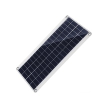 İkili Usb Portlu Güneş Paneli Yüksek Verimli Polikristal Silikon Güneş Hücresi Dıy Kamp Güç Şarj Cihazı İphone İle Uyumlu