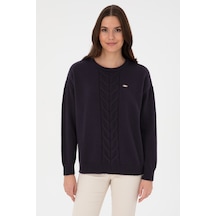 U.S. Polo Assn. U.s. Polo Assn. Kadın Açık Lacivert Kazak /triko 50314758-vr059