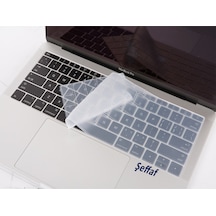 Laptop Apple Uyumlu MacBook Pro Klavye Koruyucu Us-abd İngilizce 12inç A1534 - 13inç A1708 İle Şeffaf