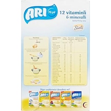 Arı Mama 12 Vitaminli 6 Mineralli Sütlü Pirinçli 500 Gr