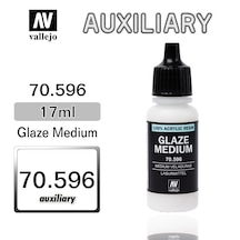 Vallejo 70596 17 ml. Glaze Medium (Şeffaflaştırıcı), Maket Boyası