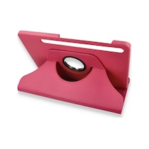 Gld-spt- Newface Samsung Uyumlu Galaxy X800 Tab S8 Plus 12.4 Kılıf 360 Tablet Deri Kılıf - Pembe