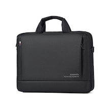 Oumaantu 020 Oxford Kumaş Omuz Askılı Laptop Çantası Siyah