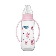 Wee Baby Wee Kulplu Pp 270 Ml Pembe Biberon 745