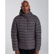 Kappa Logo Rina Puffer Erkek Kahverengi Regular Şişme Mont