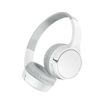 Soundform Mini Kablosuz Çocuk Kulaklığı, Entegre Mikrofonlu Ve Eğlenceli Çıkartmalı, 30 Saat Oynatma Ders, Tatil,, İpad, Galaxy İçin Kulak Üstü Kulaklık, Beyaz