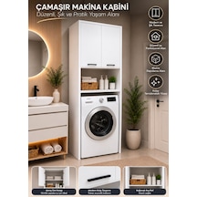 Çamaşır Makinası Kabini Beyaz