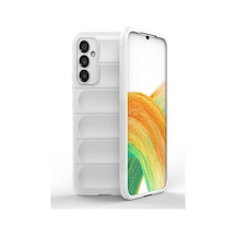 Samsung Galaxy Uyumlu A05s Kılıf Optimum Silikon - Krem Bzsxx00 1