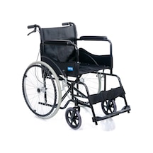 Comfort Plus Ky809 Özel Kumaş Manuel Tekerlekli Sandalye Siyah