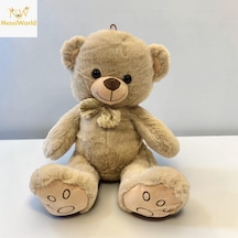 Pl50174 40 Cm Papyonlu Ayı- Hly Bej